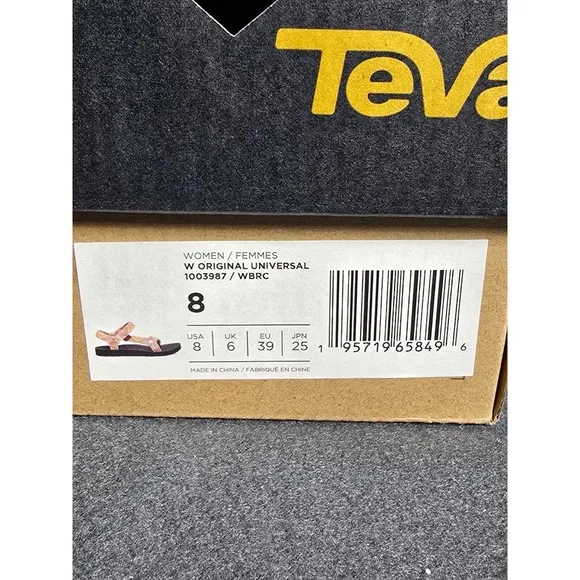 Teva Women's Original Universal Hiking Sandals 1003987 Wavelength Birch Size 8