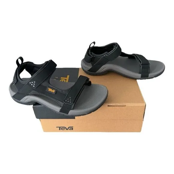 Teva Meacham Hiking Black Sandals Men’s Size 8