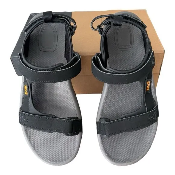 Teva Meacham Hiking Black Sandals Men’s Size 8