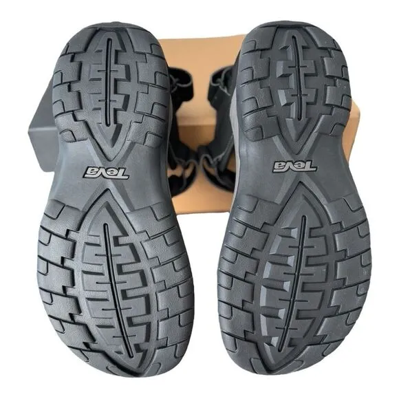 Teva Meacham Hiking Black Sandals Men’s Size 8