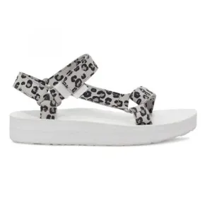 TEVA MIDFORM UNIVERSAL LEOPARD SANDALS SZ 5