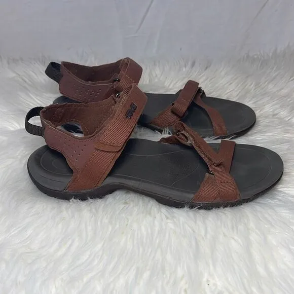 Teva Verra Style 1006263 Brown Comfort Sandals Sz 5.5