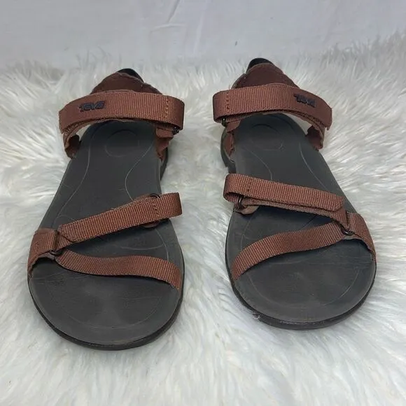 Teva Verra Style 1006263 Brown Comfort Sandals Sz 5.5