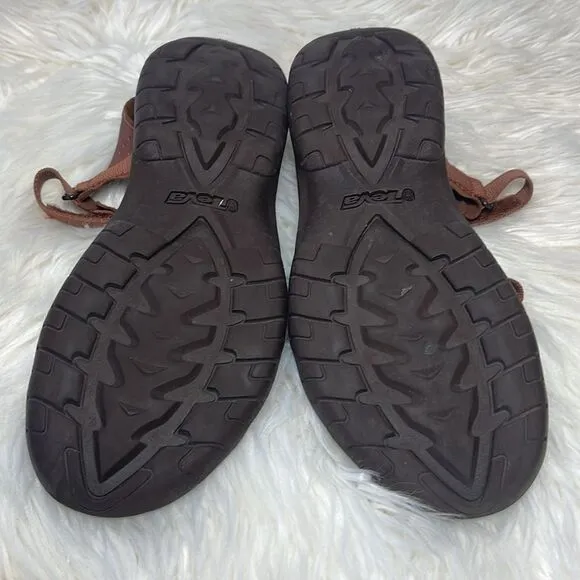 Teva Verra Style 1006263 Brown Comfort Sandals Sz 5.5