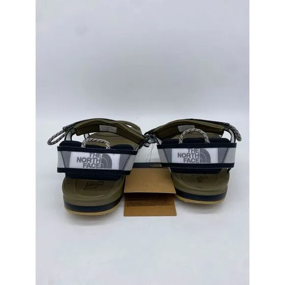 The North Face Sandals Mens 9 Olive Black Skeena Sports Flat NF0A5JC6WMB NEW