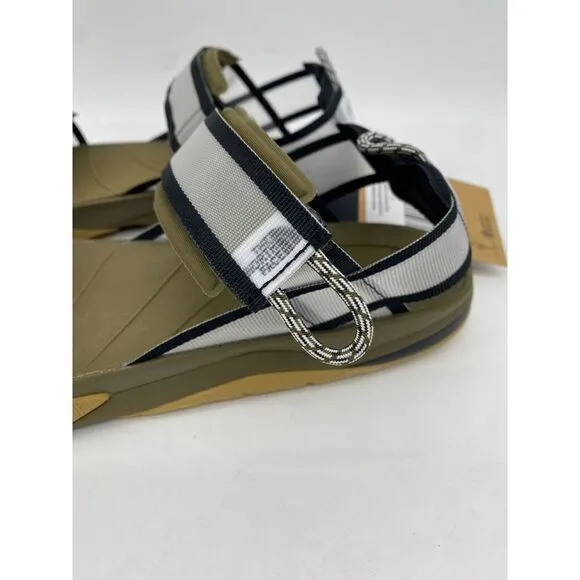 The North Face Sandals Mens 9 Olive Black Skeena Sports Flat NF0A5JC6WMB NEW