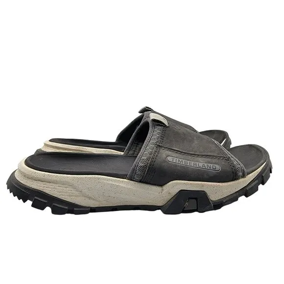Timberland Garrison Trail Mens Size 7 Black Outdoor Hiking Slides - A29NV