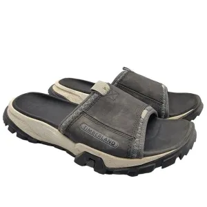 Timberland Garrison Trail Mens Size 7 Black Outdoor Hiking Slides - A29NV