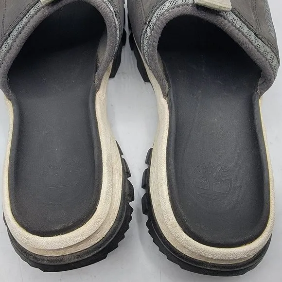 Timberland Garrison Trail Mens Size 7 Black Outdoor Hiking Slides - A29NV
