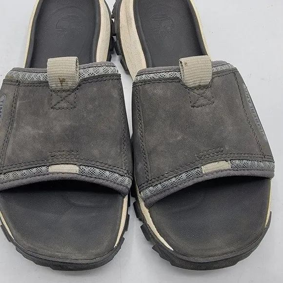 Timberland Garrison Trail Mens Size 7 Black Outdoor Hiking Slides - A29NV