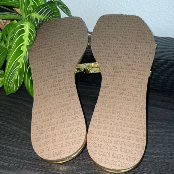 TKEES Gold Women's Sandals