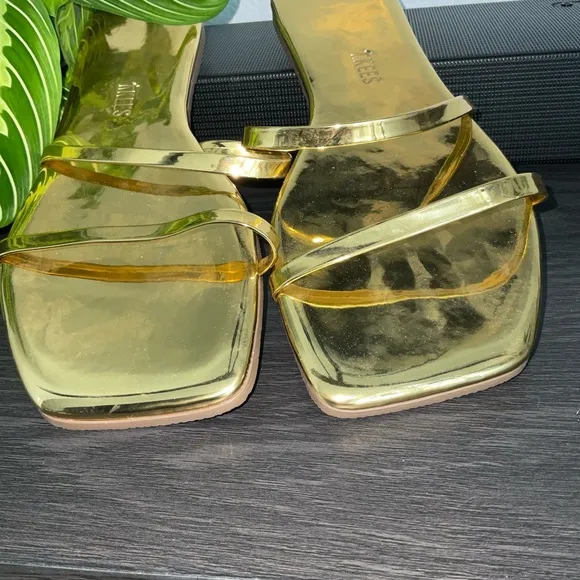 TKEES Gold Women's Sandals