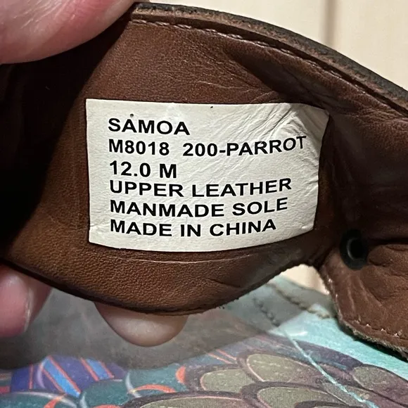 Tommy Bahama Samoa 200-Parrot Beach Vibes Sandals‎