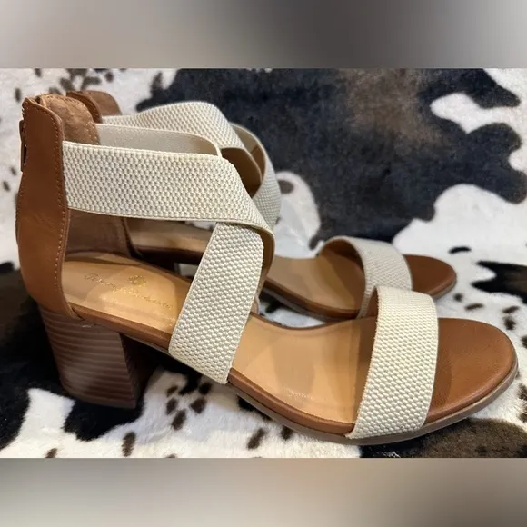 Tommy Bahama Women’s  Thalia Block Heel Sandels NWT Size 9.5