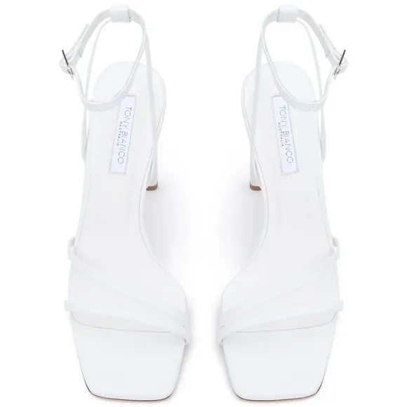 Tony Bianco Fiancé Milk Capretto Sandals