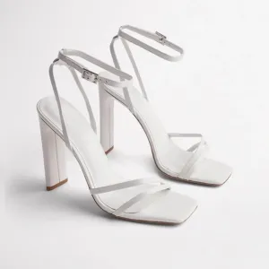 Tony Bianco Fiancé Milk Capretto Sandals