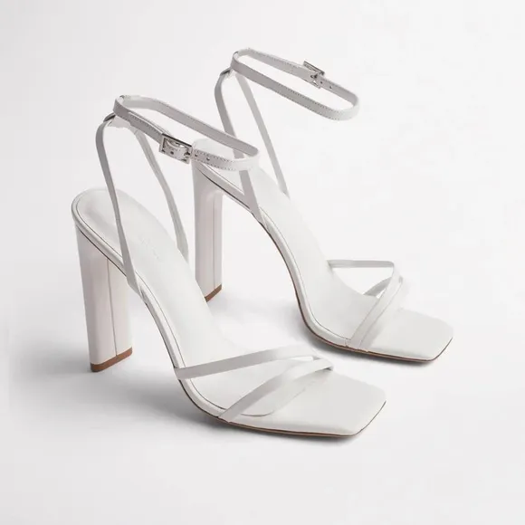 Tony Bianco Fiancé Milk Capretto Sandals