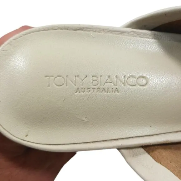 Tony Bianco Mule/Sandals size 8  EUC $235 #S2726