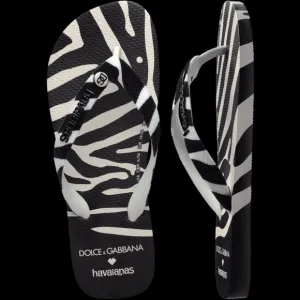 Top Havaianas Dolce&amp;Gabbana Flip Flops Trendy Zebra sandals