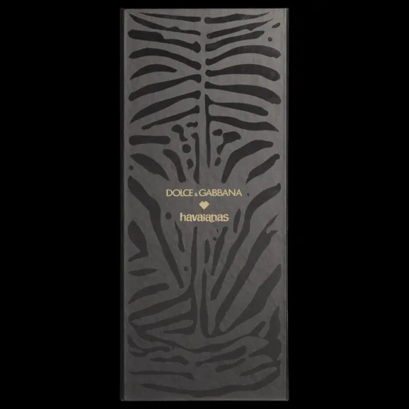 Top Havaianas Dolce&amp;Gabbana Flip Flops Trendy Zebra sandals