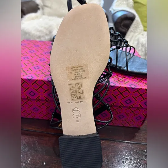 Tory Burch Barely Knotted Sandals