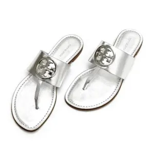 Tory Burch Benton Band Sandal SilverMetallic size 9 gently used