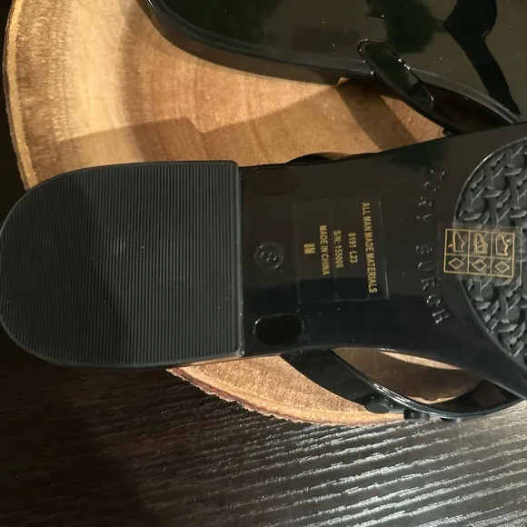 Tory Burch Black Women's Sandals size 8 brand new