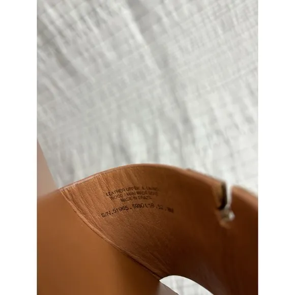 Tory Burch Ines Wedge Sandals, New Without Box, With Medallion Size 8