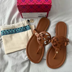 Tory Burch Miller Leather Sandals