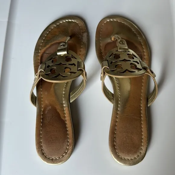 Tory Burch Miller Sandal spark gold spring summer resort beach