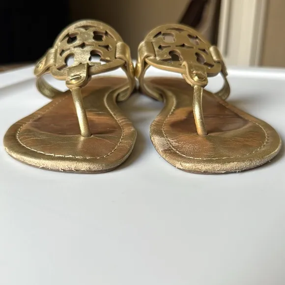Tory Burch Miller Sandal spark gold spring summer resort beach