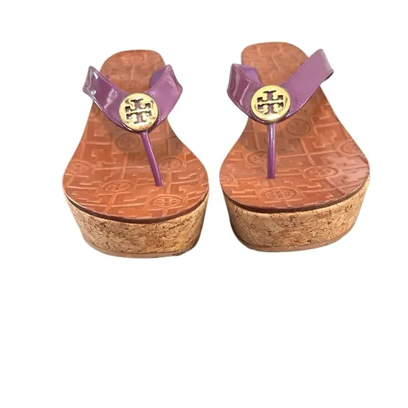 Tory Burch Purple Heeled Sandal 7 1/2