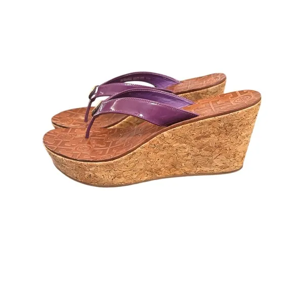 Tory Burch Purple Heeled Sandal 7 1/2