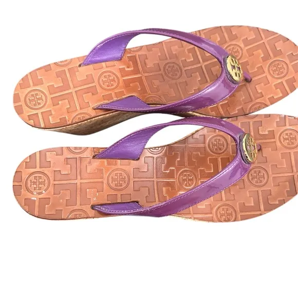 Tory Burch Purple Heeled Sandal 7 1/2