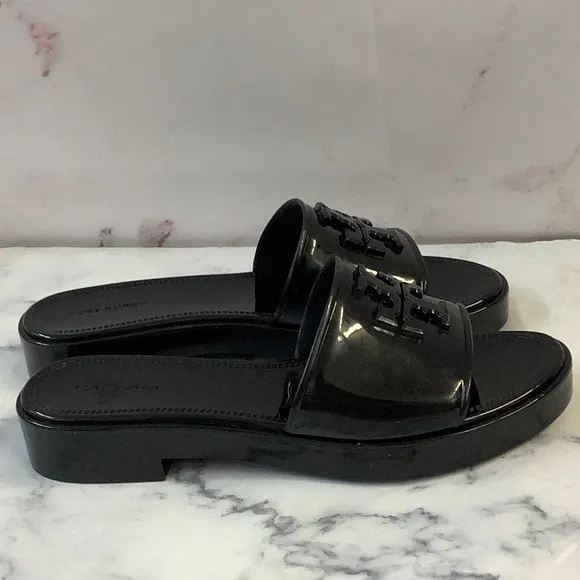 Tory Burch Women's Slip-on Sandals - Style Eleanor Jelly Slide - Size 7