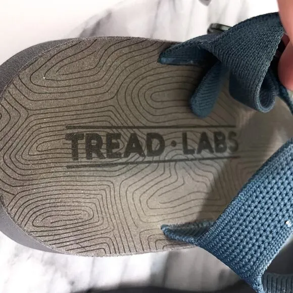 Tread Labs Albion Men Sandals Size 12 Teal Blue Trail Climbing Hiking Walking