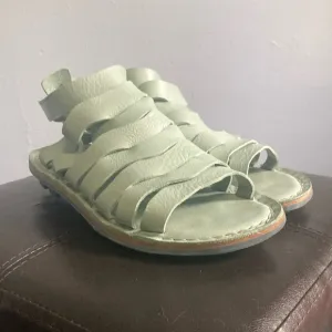 Trippen strappy sandals in mint
