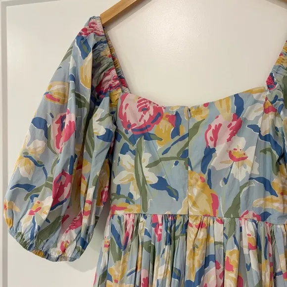 Tuckernuck Laura Ashley x Batsheva Tulips Fells Midi Dress