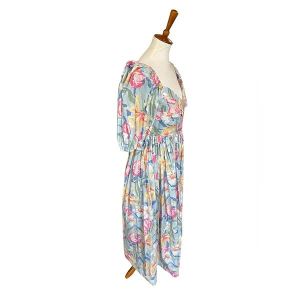 Tuckernuck Laura Ashley x Batsheva Tulips Fells Midi Dress