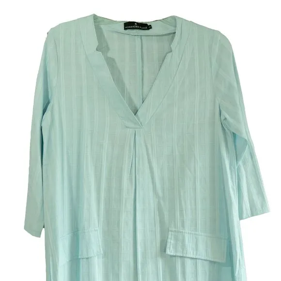 Tuckernuck Light Blue Carolina Caftan Pomander Place Pastel Blue Maxi Dress