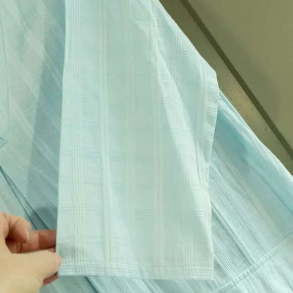 Tuckernuck Light Blue Carolina Caftan Pomander Place Pastel Blue Maxi Dress