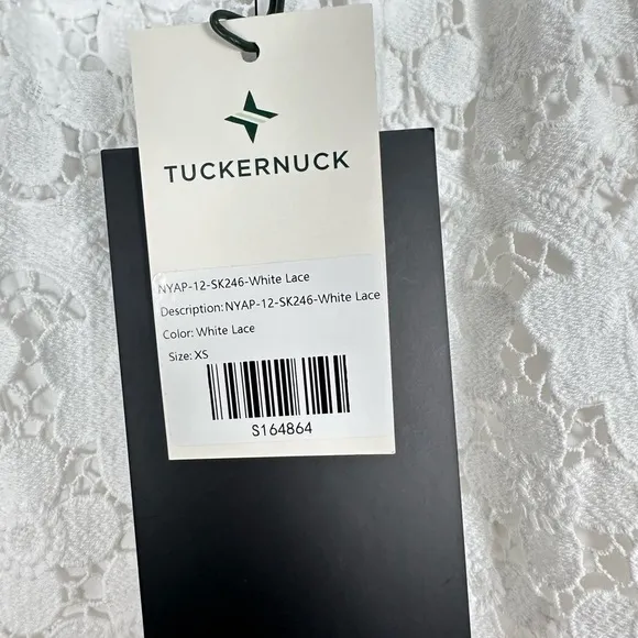 TUCKERNUCK White Lace Cassia Skirt Size XS