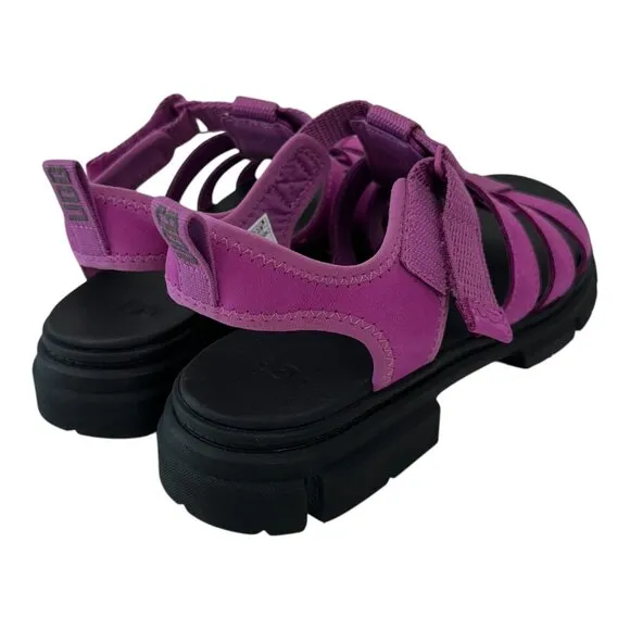 UGG Ashton Multistrap Big Girl SZ 6 EU 38 Sandals Pink Fuchsia Comfort Summer