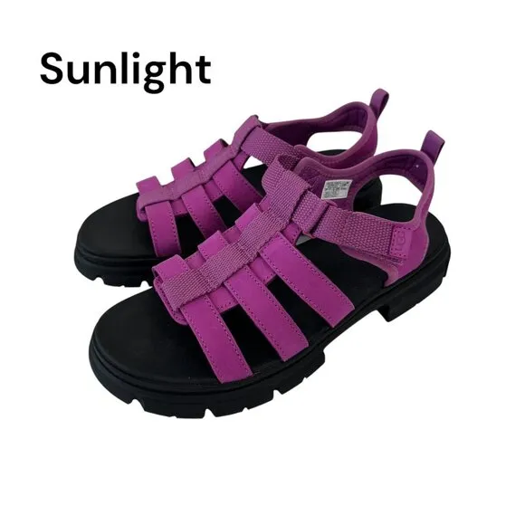 UGG Ashton Multistrap Big Girl SZ 6 EU 38 Sandals Pink Fuchsia Comfort Summer