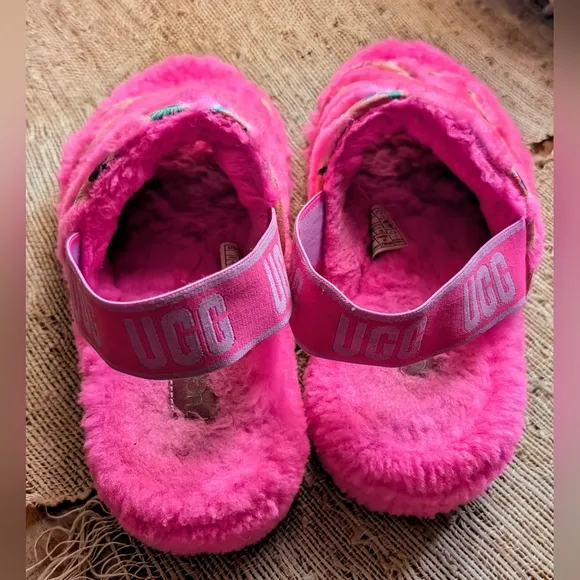 UGG • Barbie Fluff Yeah Tiger Flower Sandals