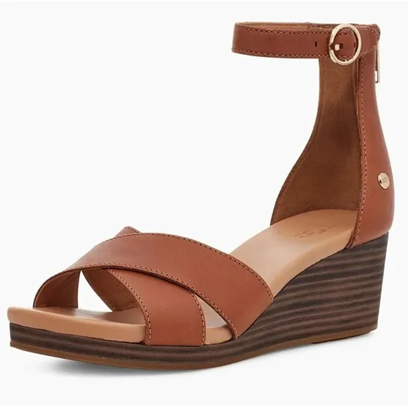 UGG Eugenia Leather Sandals