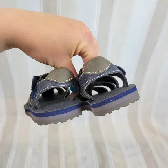 UGG Infant Josiah Sandals Navy Blue Size 8