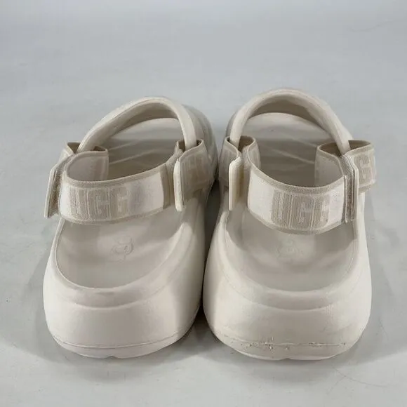UGG Sandals Women's Size 10 Sport Yeah Sandal Bright White
