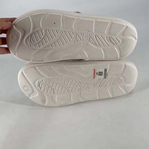 UGG Sandals Women's Size 10 Sport Yeah Sandal Bright White