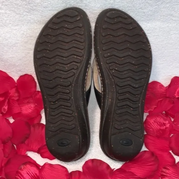 UGG Women's Brown and Black Sandals